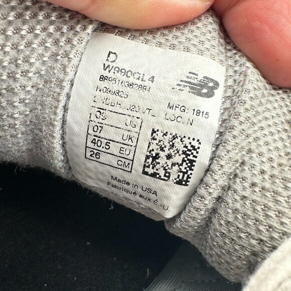 New Balance 990v4 Women Size 9D W990GL4 Gray Stone Silver  Comfort Shoes - Picture 13 of 14